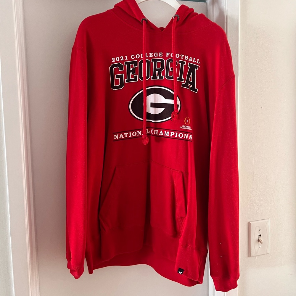 47 Georgia Football Red Hoodie